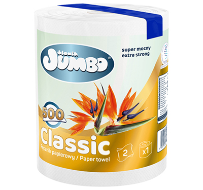 Paper towel Słonik Jumbo 500 Classic